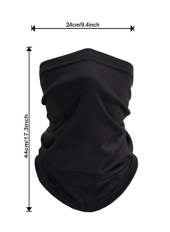 SRLLBBY Fishing Neck Gaiter, Sun Protection Face Mask, Cooling Neck Shield Scarf Cycling Balaclava Bandana for Men and Women (Black) - Image 5